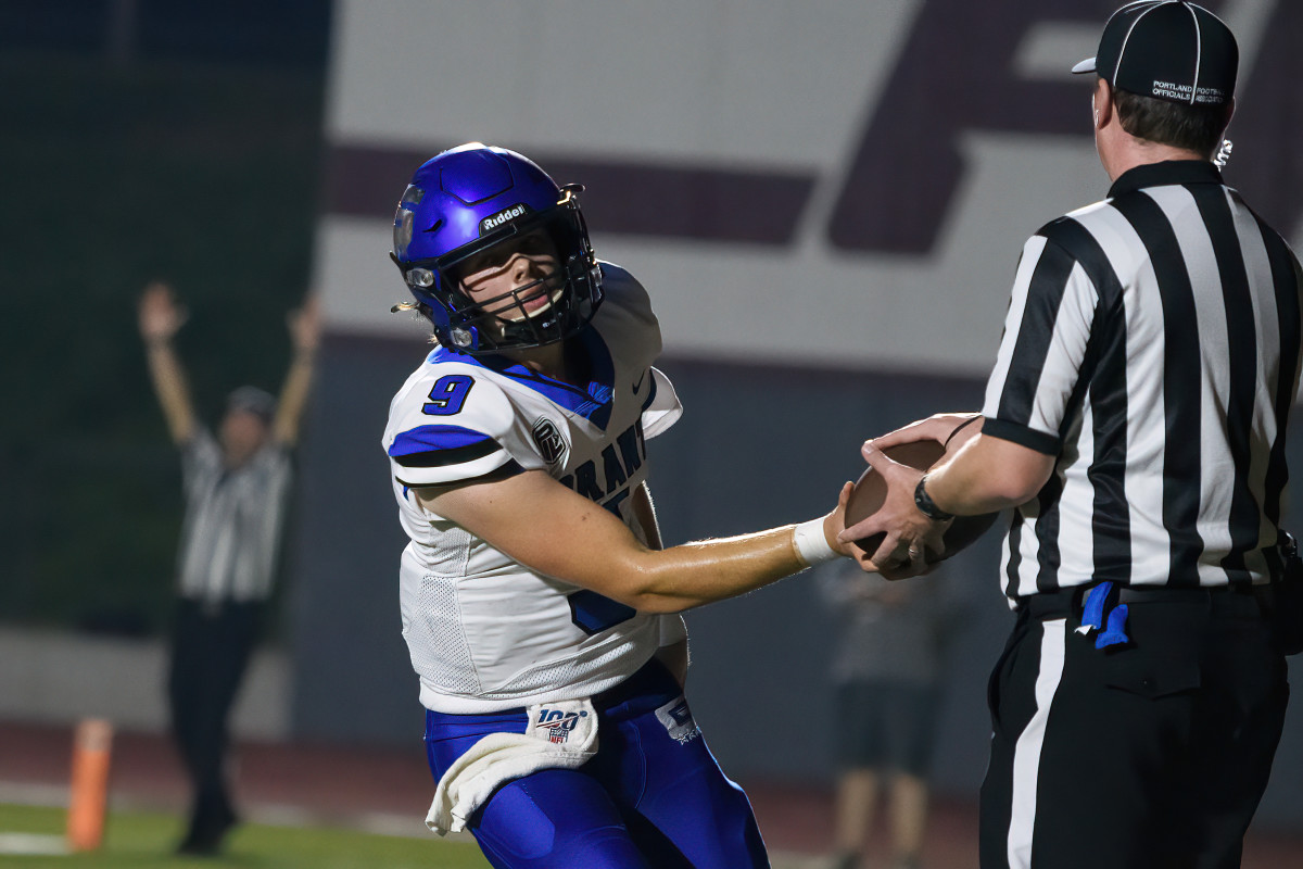 Grant Franklin football Oregon October 7 2022 Ken Waz 51